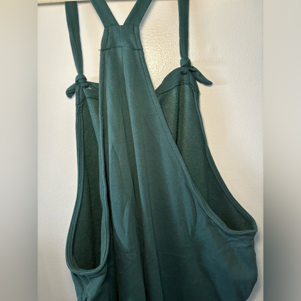 Old Navy Fleece Maternity Overalls - Picture 7 of 9